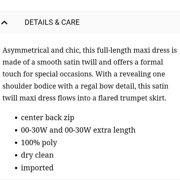 NWT Alfred Sung Bow One-Shoulder Satin Trumpet Gown Black Size 10 - Picture 14 of 14